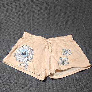 Mishka X Disturbed MWNKA Keep Watch Athletic Shorts